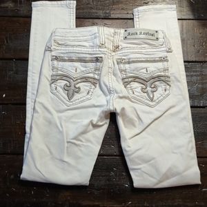 Rock Revival white skinny jeans